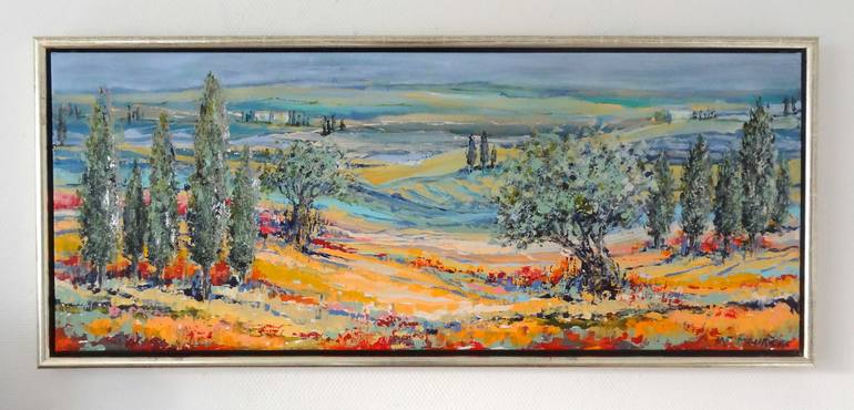 Original Landscape Painting by IneLouise Mourick