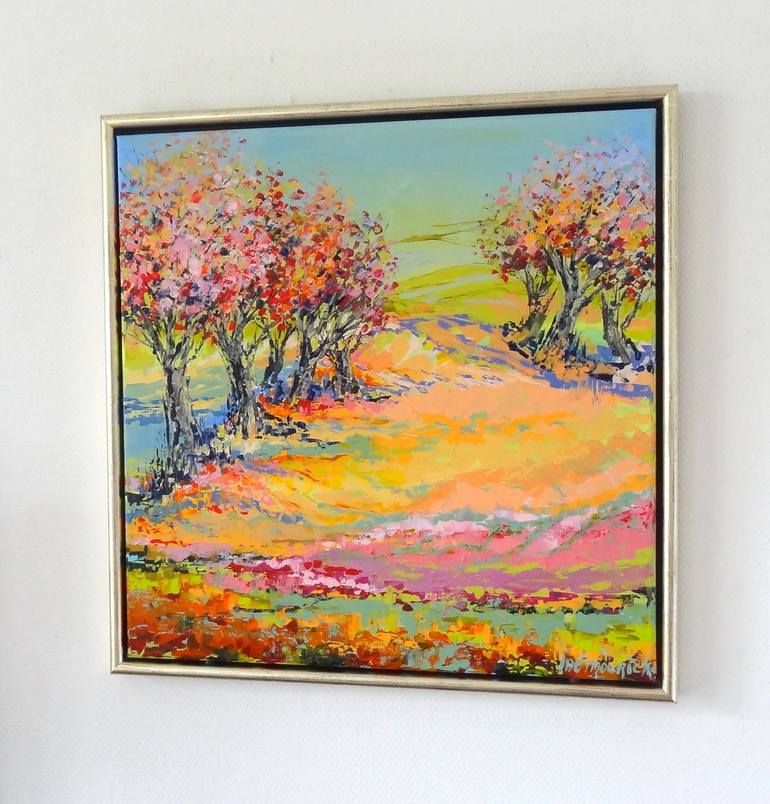 Original Landscape Painting by IneLouise Mourick