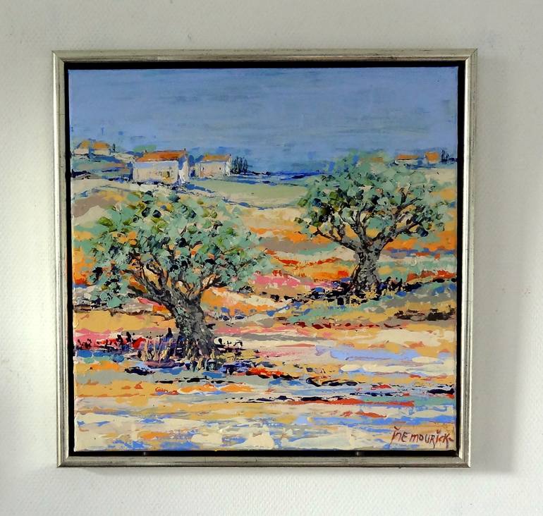 Original Landscape Painting by IneLouise Mourick