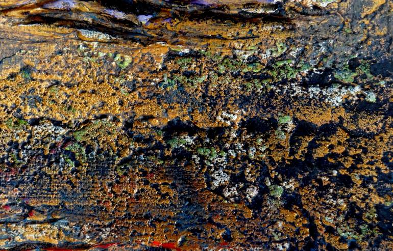 Original Abstract Landscape Painting by Inelouise Mourick