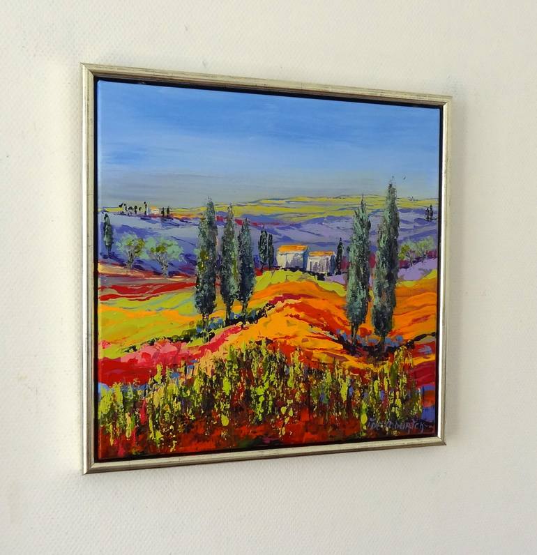 Original Landscape Painting by IneLouise Mourick