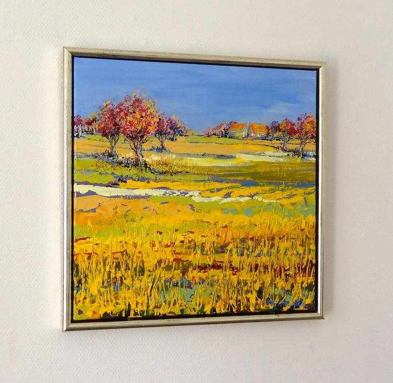 Original Landscape Painting by IneLouise Mourick