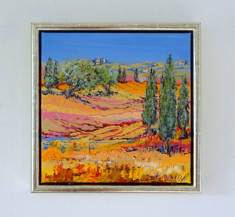 Original Landscape Painting by IneLouise Mourick