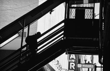 Wabash Avenue Silhouette, Chicago thumb