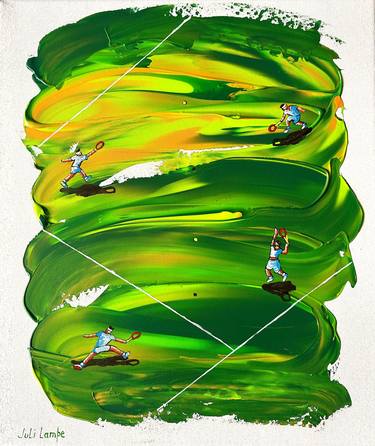 Print of Abstract Expressionism People Paintings by Juli Lampe