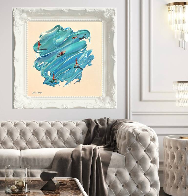 Original Abstract Still Life Painting by Juli Lampe