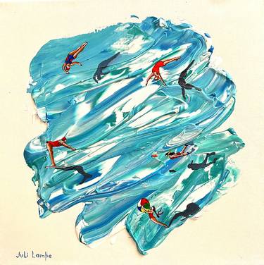 Print of Beach Paintings by Juli Lampe