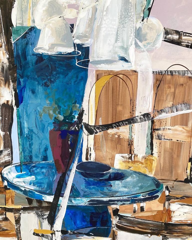 Original Contemporary Abstract Painting by Anna Sudbina