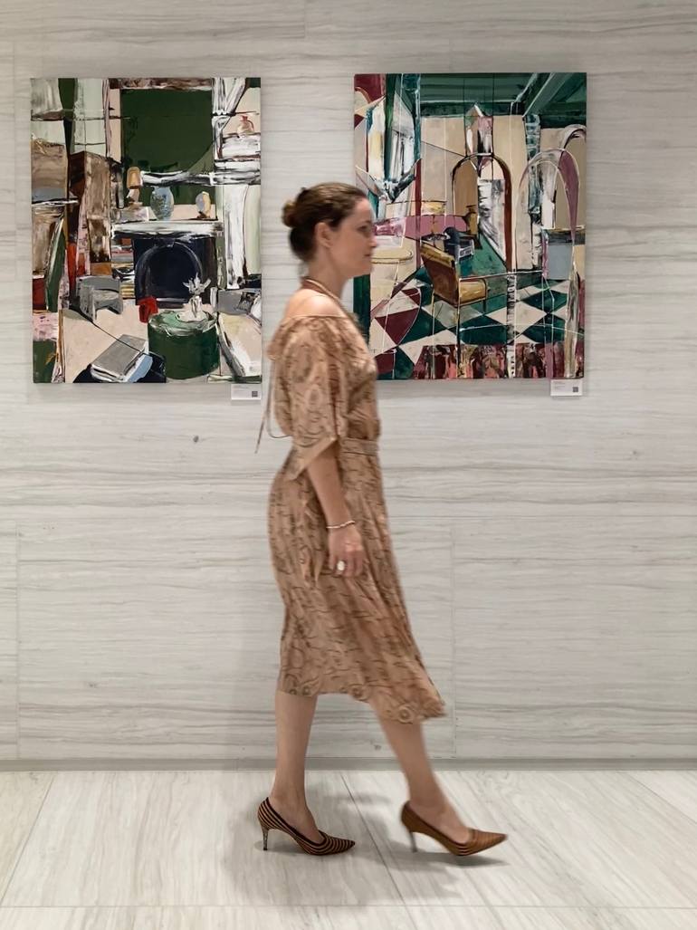 Original Contemporary Abstract Painting by Anna Sudbina