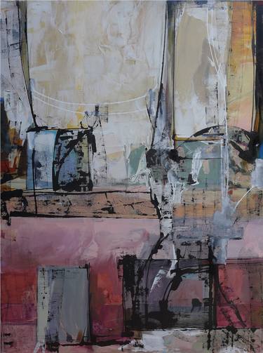 Original Abstract Expressionism Abstract Paintings by ANNA SUDBINA