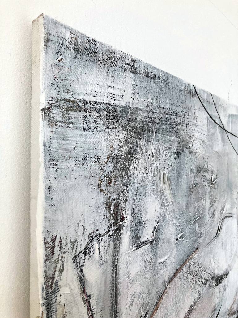 Original Abstract Expressionism Body Painting by Anna Sudbina