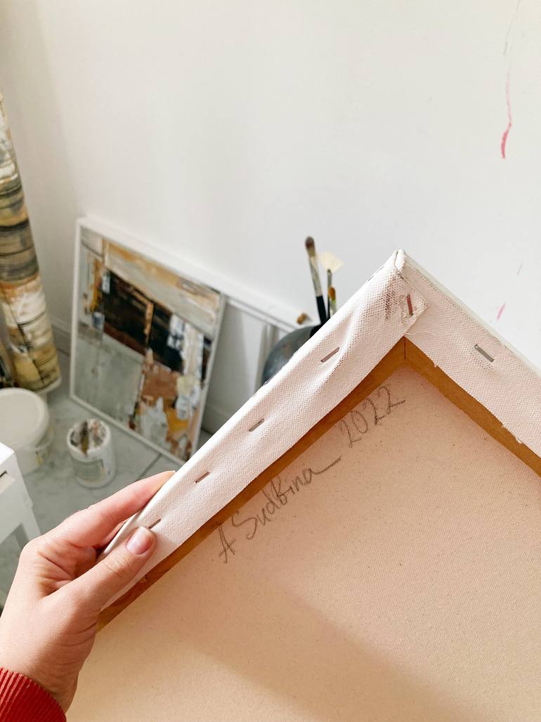 Original Abstract Expressionism Body Painting by Anna Sudbina