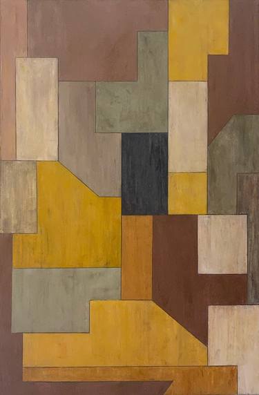 Print of Abstract Geometric Paintings by stephen cimini