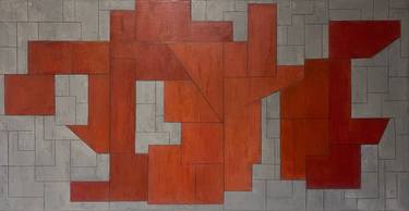 Original Geometric Paintings by stephen cimini