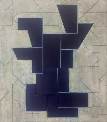 Print of Geometric Paintings by stephen cimini