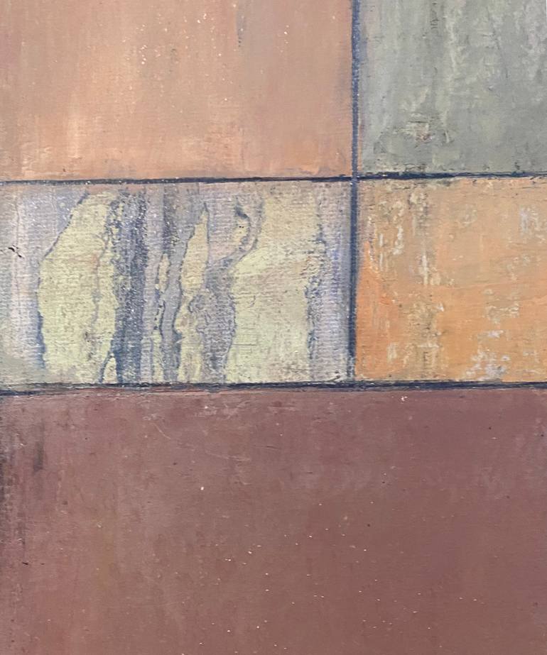 Original Abstract Geometric Painting by Stephen Cimini