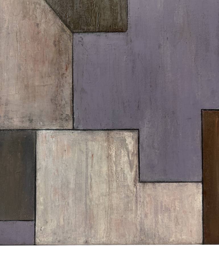 Original Geometric Painting by stephen cimini