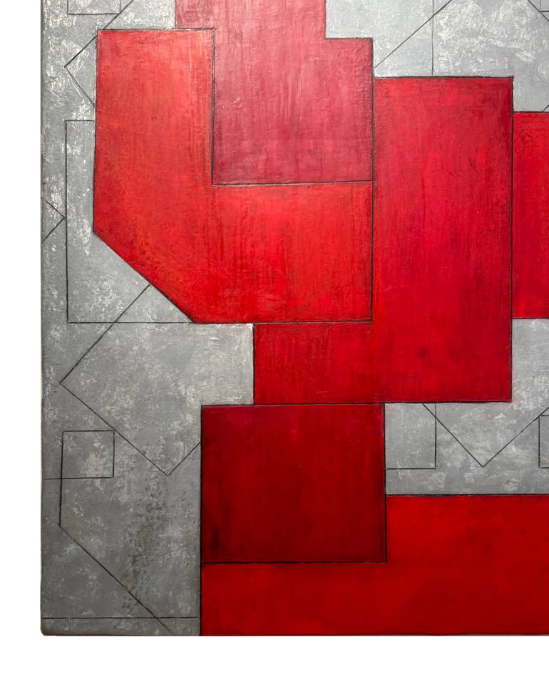 Original Contemporary Geometric Painting by Stephen Cimini