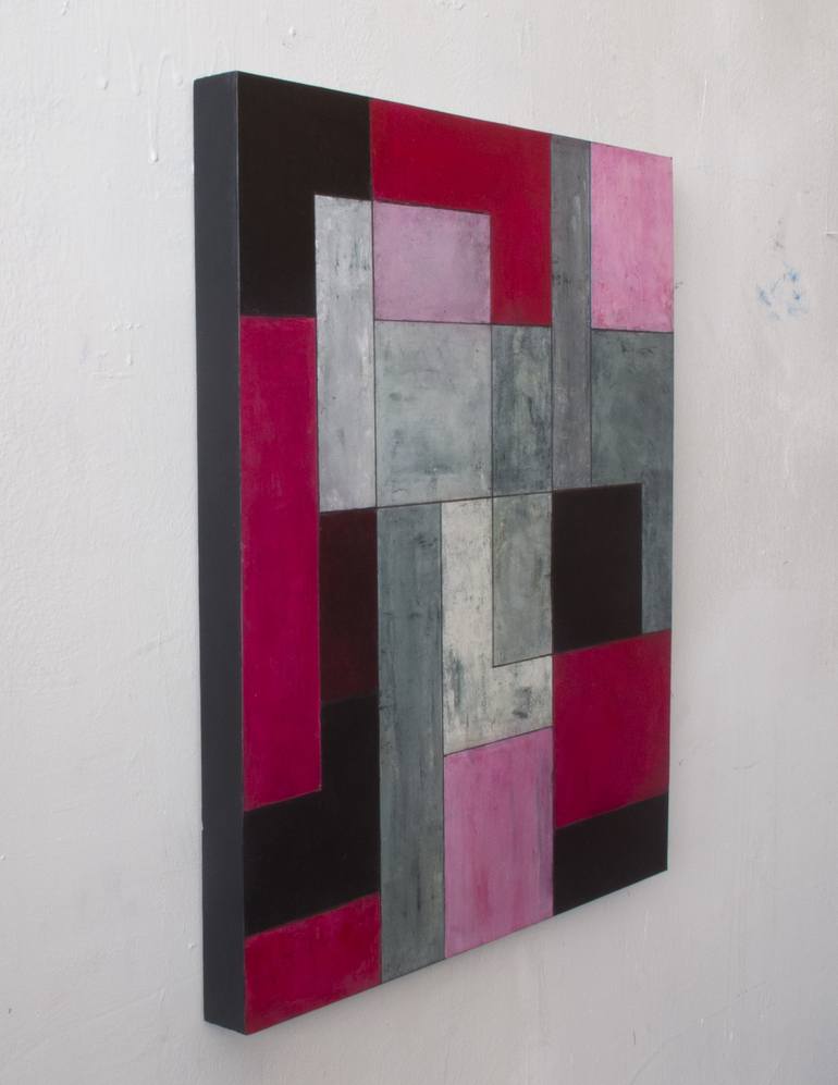 Original Geometric Painting by stephen cimini