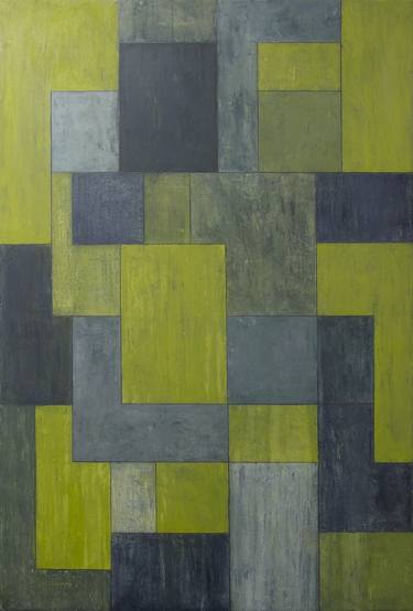 Original Abstract Geometric Paintings by stephen cimini