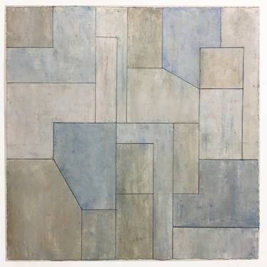 Original Abstract Geometric Paintings by stephen cimini