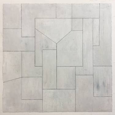 Original Abstract Geometric Paintings by stephen cimini