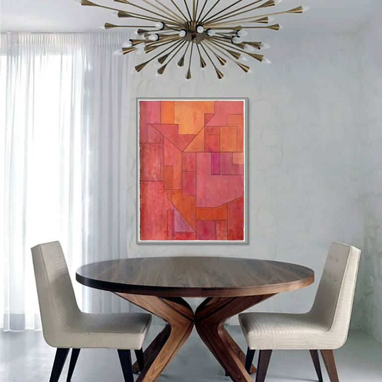 Original Modernism Abstract Painting by Stephen Cimini