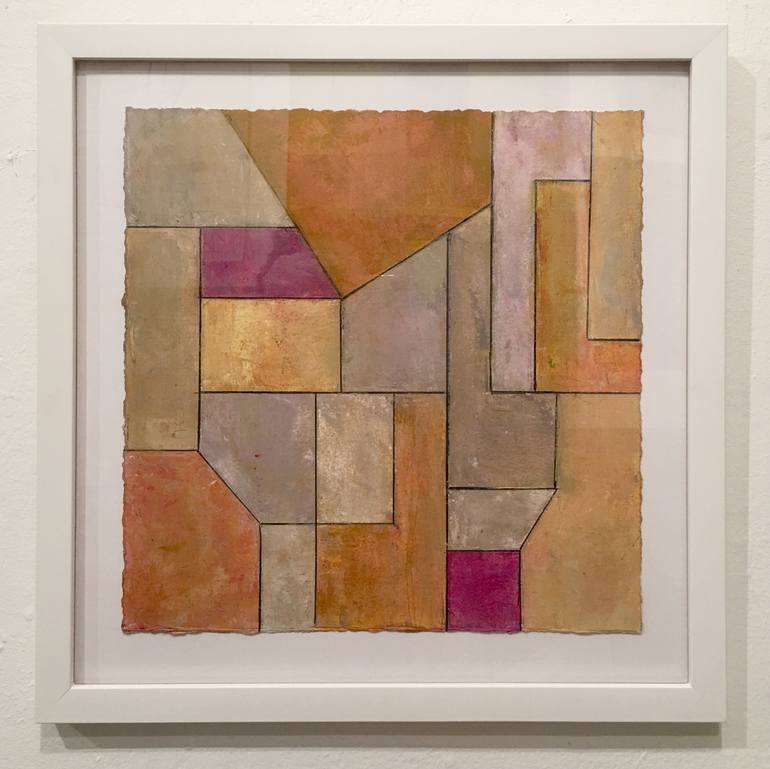 Original Geometric Painting by stephen cimini