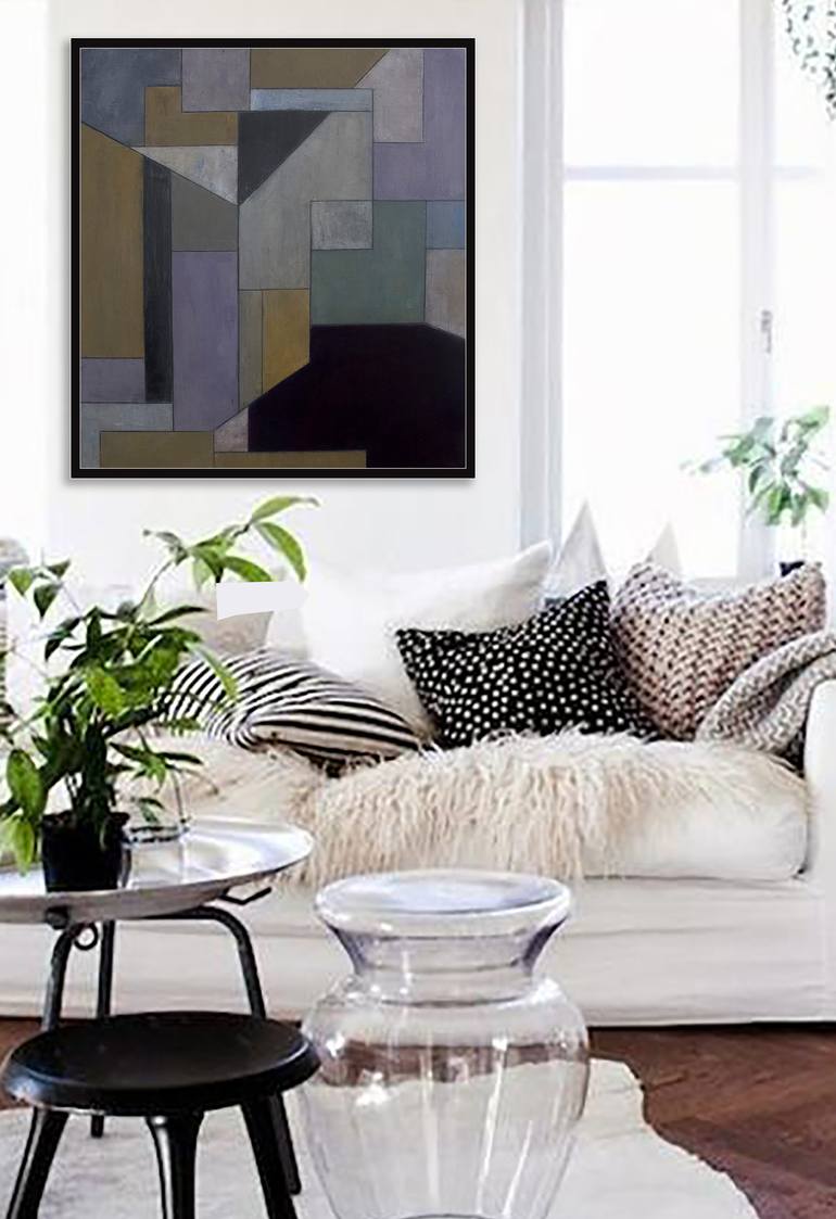 Original Fine Art Abstract Painting by stephen cimini