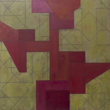 Print of Geometric Paintings by stephen cimini