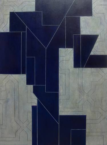 Print of Abstract Geometric Paintings by stephen cimini