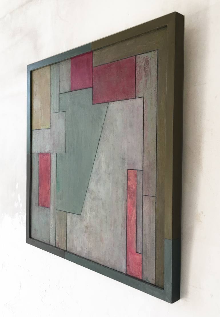 Original Modernism Abstract Painting by Stephen Cimini