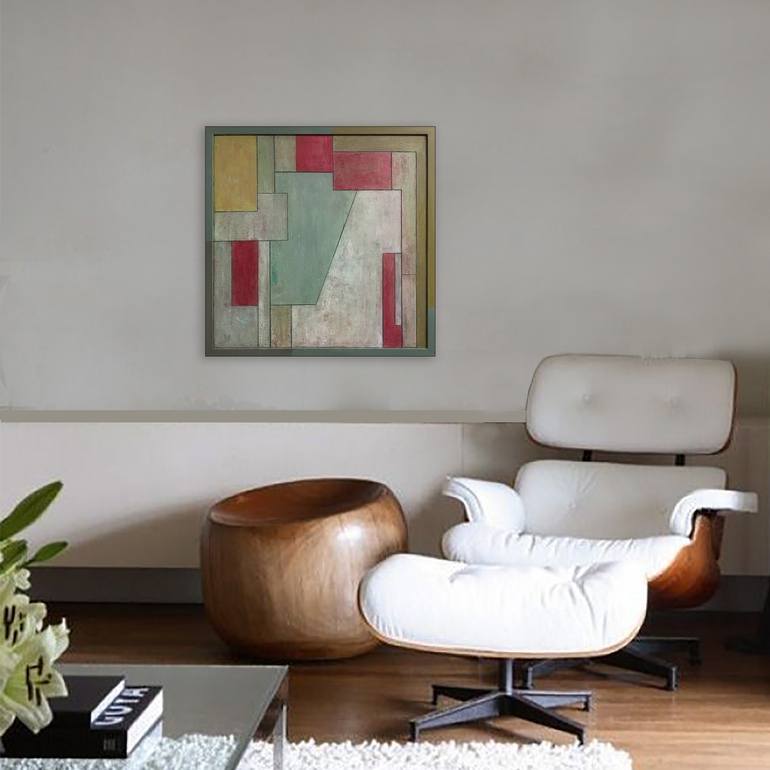 Original Modernism Abstract Painting by Stephen Cimini