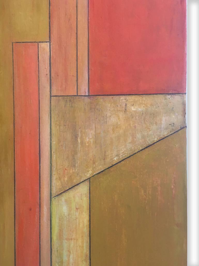 Original Geometric Painting by stephen cimini