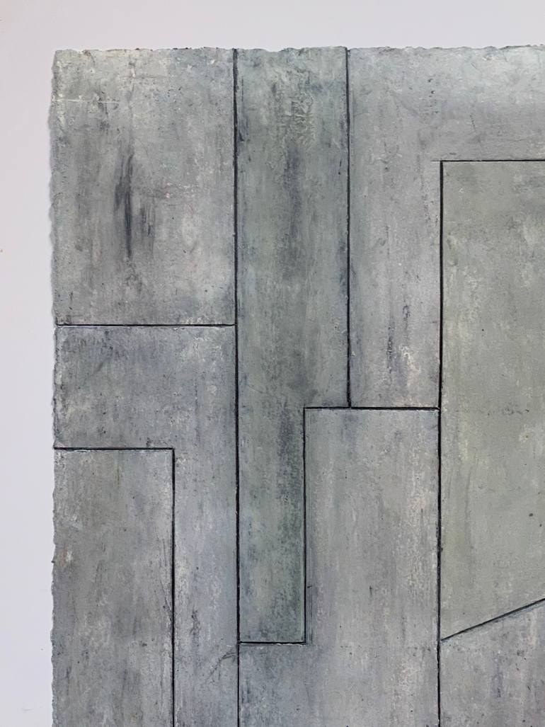 Original Abstract Geometric Painting by Stephen Cimini