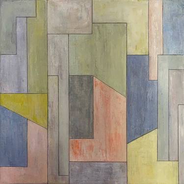 Print of Abstract Geometric Paintings by stephen cimini