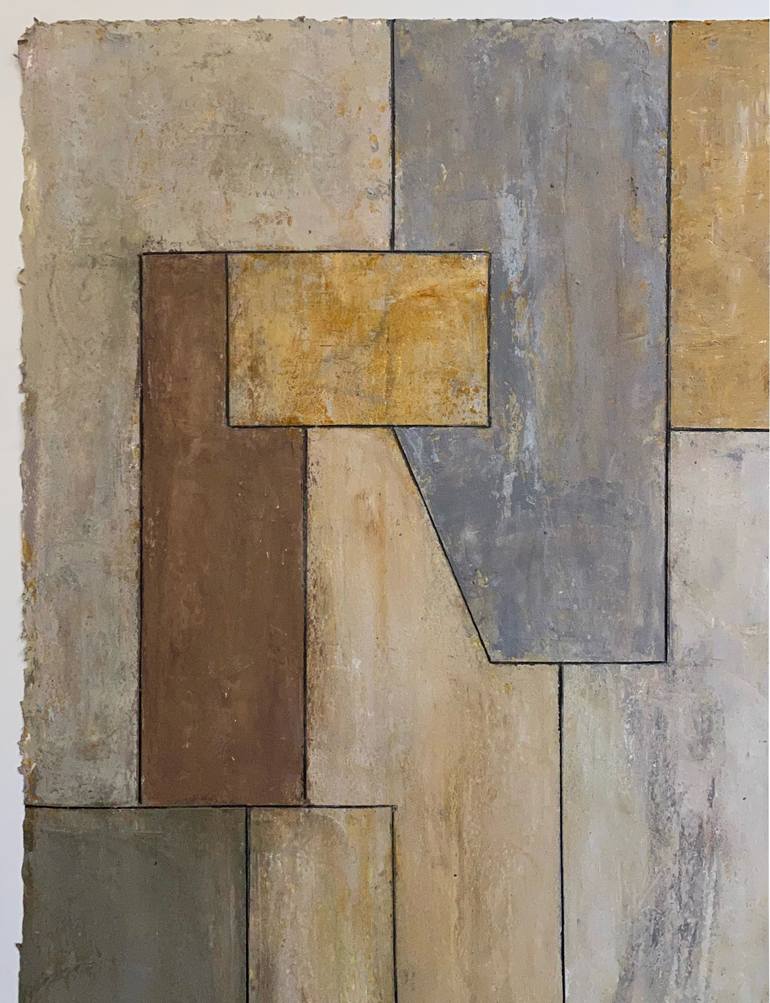 Original Geometric Painting by stephen cimini