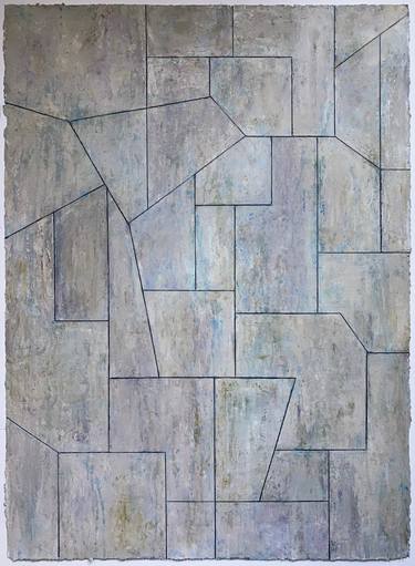 Original Abstract Geometric Paintings by stephen cimini