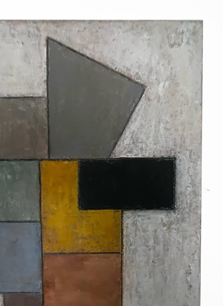 Original Abstract Geometric Painting by Stephen Cimini
