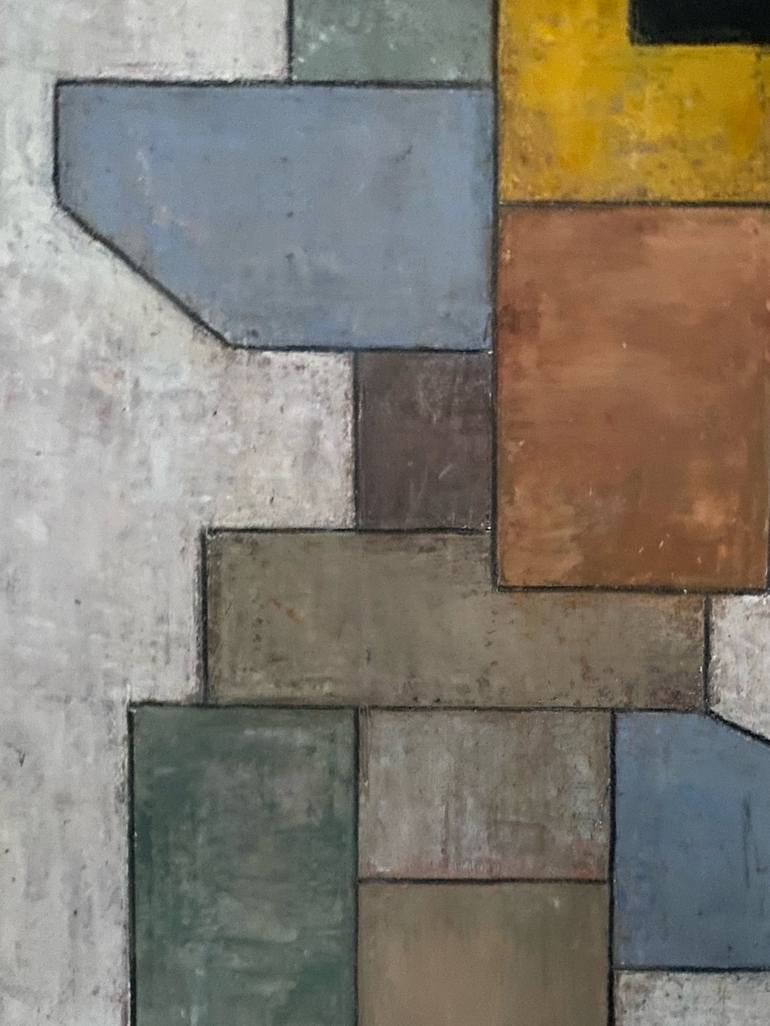 Original Geometric Painting by stephen cimini