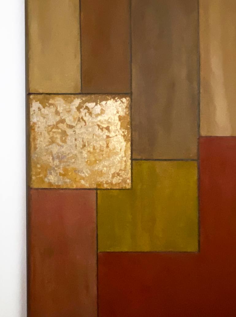 Original Abstract Geometric Painting by Stephen Cimini