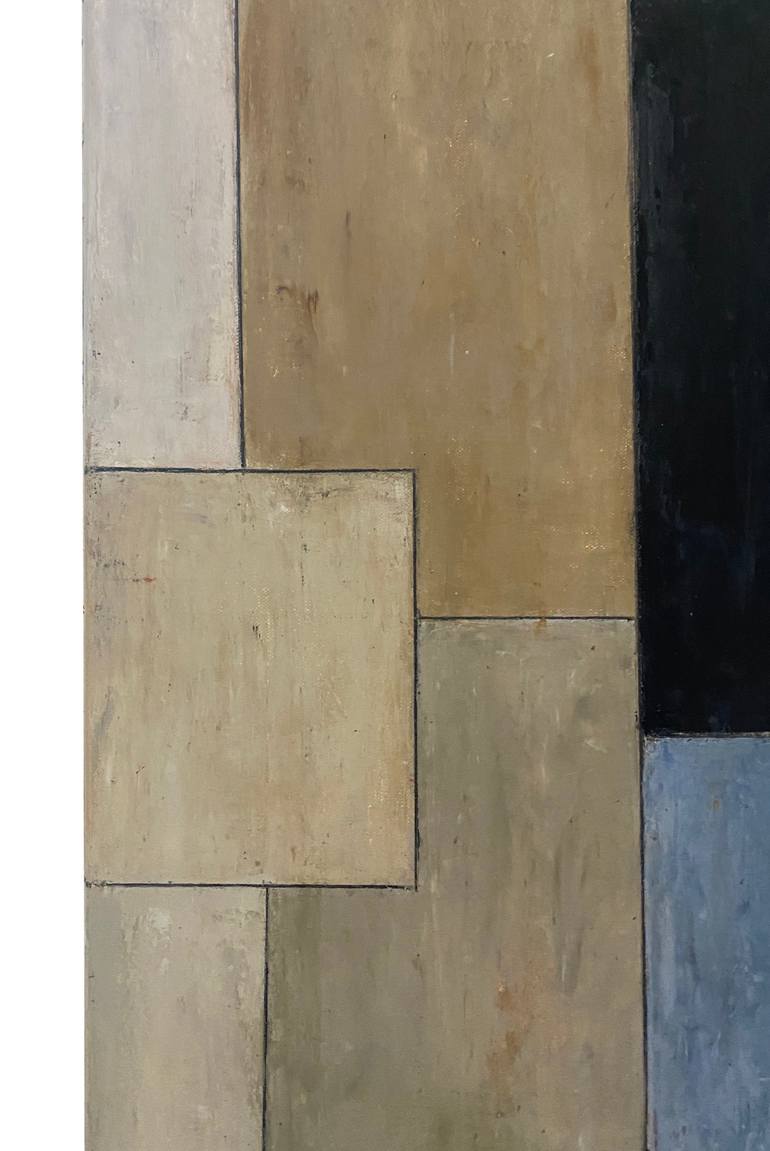 Original Abstract Geometric Painting by Stephen Cimini