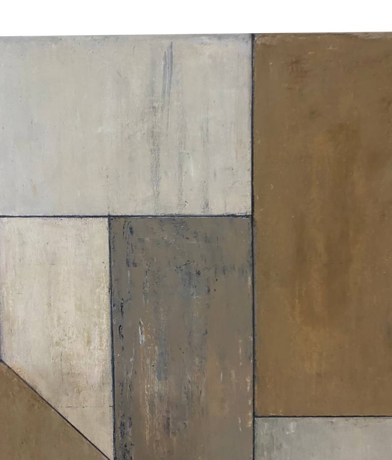 Original Abstract Geometric Painting by Stephen Cimini