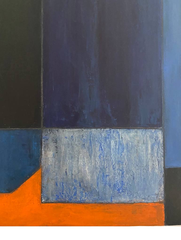 Original Abstract Geometric Painting by Stephen Cimini