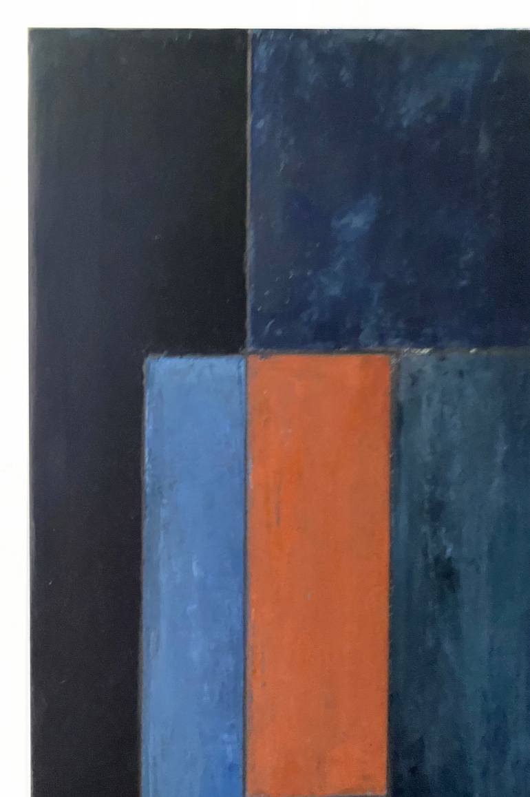 Original Abstract Geometric Painting by Stephen Cimini