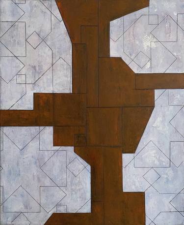 Print of Abstract Geometric Paintings by stephen cimini