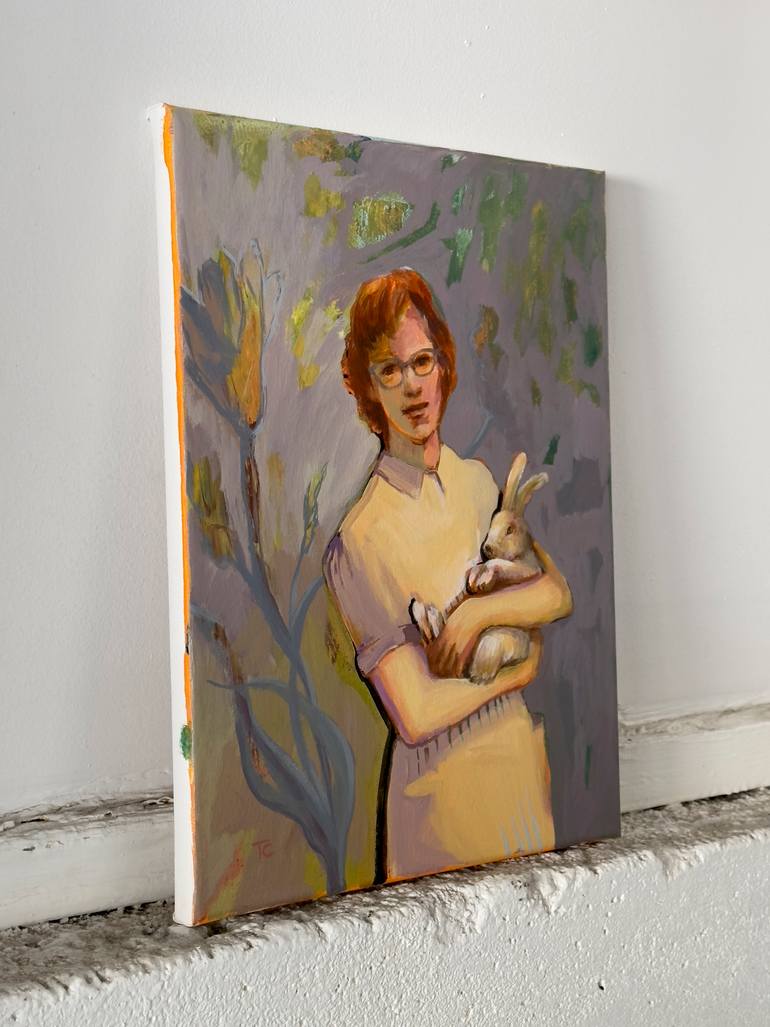 Original Figurative Women Painting by Trine Churchill