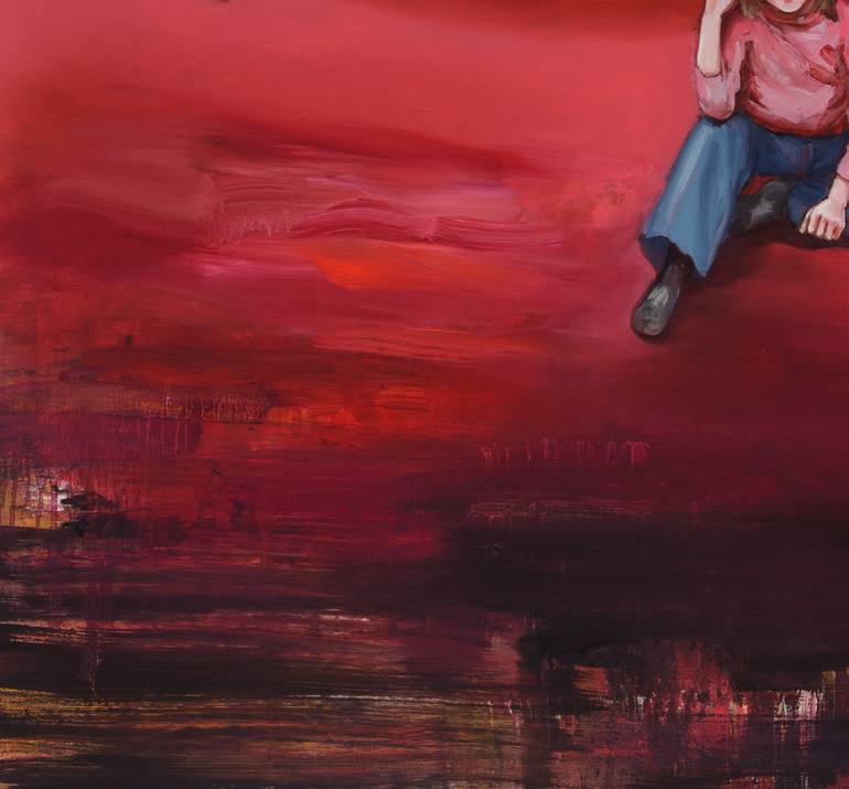 Original Figurative People Painting by Trine Churchill