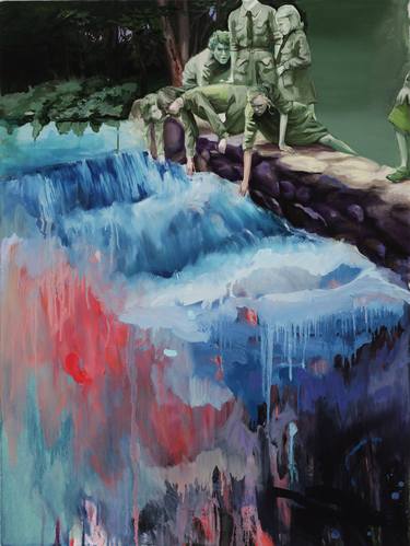 Original Figurative Nature Paintings by Trine Churchill