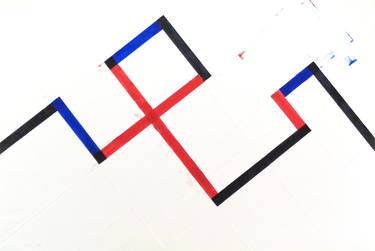 Original Abstract Geometric Drawings by Steven Martin